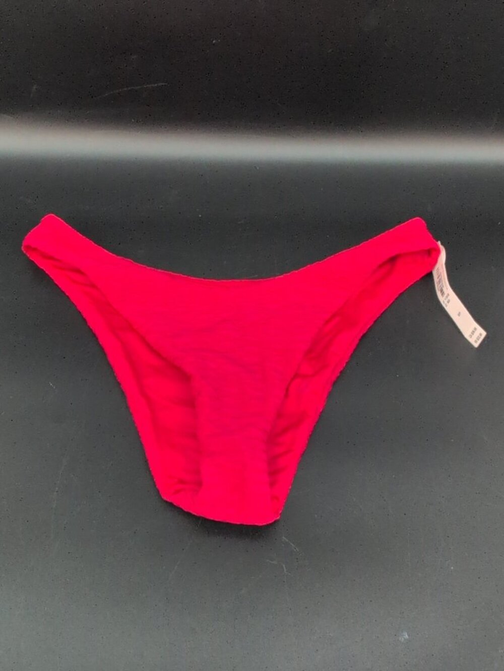Victoria's Secret Swim Brazilian Low Rise Bikini Bottom Small Lipstick